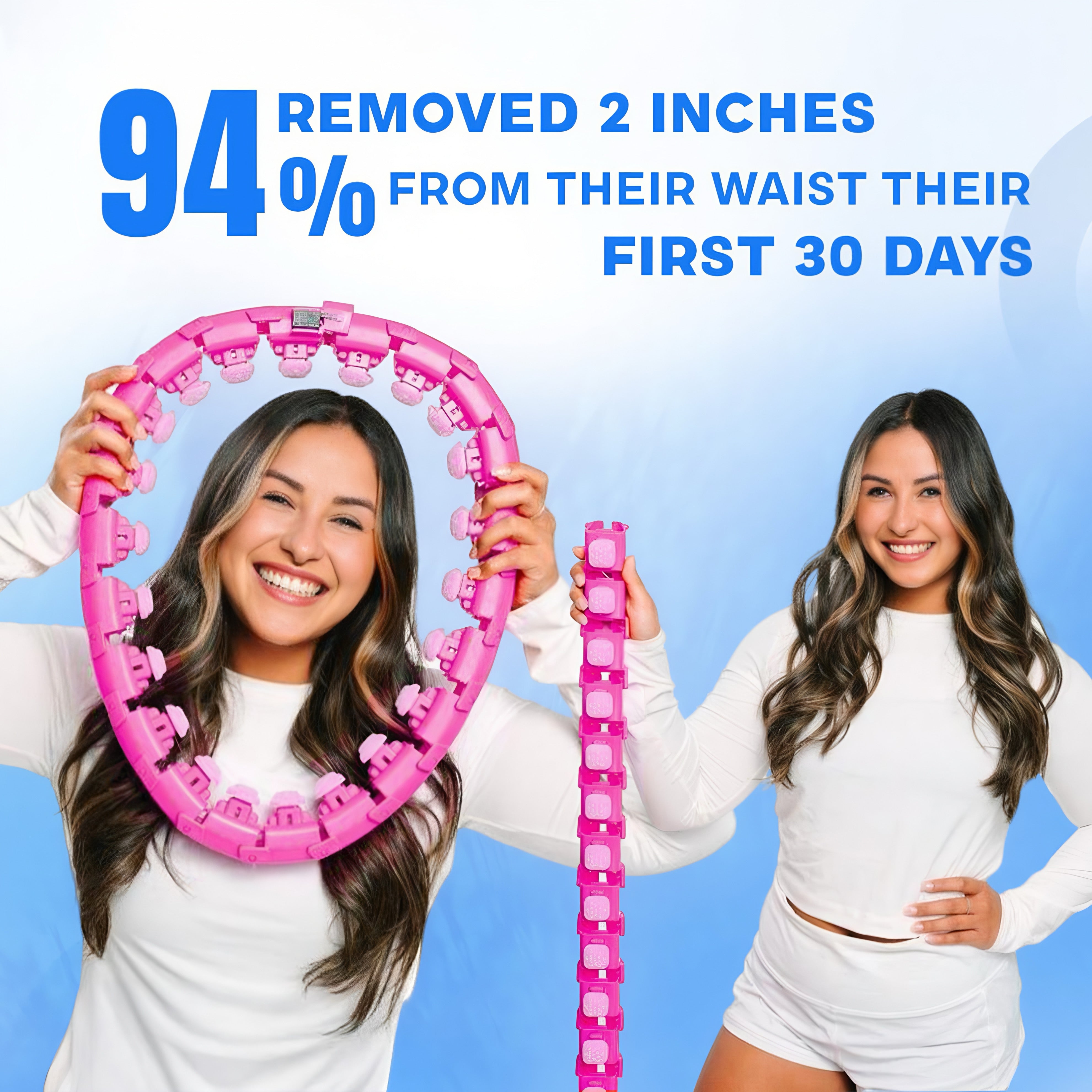 The Metabolic Halo™ 2.0 – Effortless Fat-Burning Hula Hoop